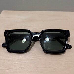 J. Crew Black Square Sunglasses